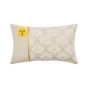 Lot de 2 Coussins Déhoussables 30x50 cm - Coton/Polyester Imprimé Métallisé Majestia