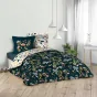 Parure 3 p. 240 x 220 cm imprime 42 fils allover stessy Marine