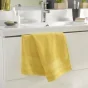 Serviette de toilette 50 x 90 cm eponge unie tendresse Mimosa