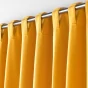 Ridea passant cache-volants en coton 140 x 240 cm Mistraline Moutarde