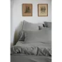 Housse de Couette 260 x 240 cm – Lyocell Uni Lysandre Gris Anthracite