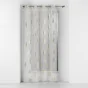 Panneau a oeillets 140 x 280 cm voile sable imprime metallise sunny gold Sans
