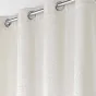 Rideau occutant 140 x 240 cm en velours relief Analia Naturel