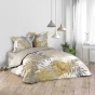 Pack parure de couette 240 x 220 cm Mogador + drap housse 140 x 190 x 30 Blanc