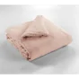 Édredon 180 x 240 cm - Double Gaze de Coton 125 gr/m² - Uni Gaïa Rose