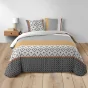 Housse de couette 240 x 220 cm coton 42 fils + 2 taies Arsene