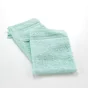 2 gants de toilette 15 x 21 cm eponge unie tendresse Celadon