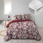 Pack parure de couette 240 x 220 cm Milady + drap housse 140 x 190 x 30 Blanc