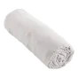 Pack Housse de couette 240 x 220 cm Gaze de coton + drap housse 140x190 Blanc