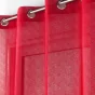 Panneau a oeillets 140 x 240 cm maille castille Rouge