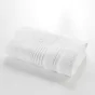 Serviette invite 30 x 50 cm eponge unie tendresse Blanc