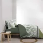 Housse de couette  240 x 220 cm double gaze coton 57 fils Verveine
