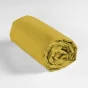Pack housse de couette 220x240 cm Calidor + drap housse 140x190x30 Ocre
