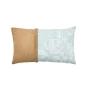 Coussin dehous. compr. franges 30x50 cm coton/polyester imp.+jute hera des place Sans