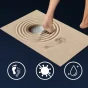 Tapis de bain 50 x 80 cm ultra-absorbant serena des. place Sans