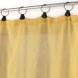 Lot de 2 Voilages à anneaux 140 x 240 cm voile tissé Linka Jaune