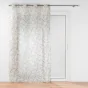 Panneau a oeillets 140 x 280 cm voile sable imprime alma Naturel
