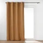 Rideau tamisant à œillets bouclette unie Wooly Camel 140 x 240 cm