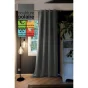 Lot de 2 Rideaux grande largeur occultant + isolant phonique polaire L180 x H260 cm Inuit Anthracite