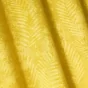 Rideau 100% occultant 140 x 240 cm en velours frappé Tropicaline Jaune