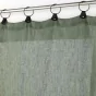 Voilage a anneaux 140 x 240 cm voile tissé Linka Kaki