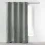 Rideau uni a oeillets 140 x 260 cm microfibre Absolu Gris
