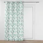 Lot de 2 Rideaux a oeillets 140 x 260 cm polyester imprime Leandre