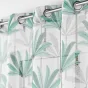 Panneau a oeillets 140 x 240 cm voile sable imprime oasis Sans