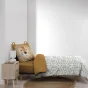 Pack housse de couette enfant Loumba 140 x 200 cm + drap housse Curry