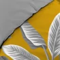 Pack parure de couette 240 x 220 cm Isibelle + drap housse 140 x 190 x 30 Blanc