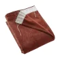 Rideau Occultant Galon Fronceur 140 x 260 cm Blackout & Polaire Bjorn Terracotta