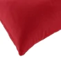 Coussin dehoussable 30 x 50 cm coton/polyester recycle grs twily Rouge