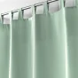 Rideau à passant 140 x 260 cm Polyester Essentiel Vert sauge