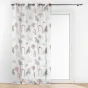 Panneau a oeillets 140 x 280 cm voile sable imprime cocotis Sans