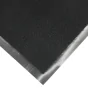 Tapis rectangle 50 x 80 cm anti-poussiere uni telio Noir