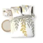 Housse de couette 240 x 220 cm coton 42 fils + 2 taies Orlana