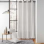 Coussin dehoussable 30 x 50 cm coton/polyester recycle grs twily Blanc