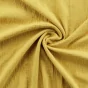Parure de lit 240 x 220 cm double gaze coton uni 57 fils Angelia Jaune
