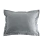 Taie d'oreiller vp 50 x 70 cm uni bio 57 fils gots biolina  +p. bourdon Gris