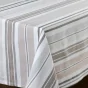 Nappe rectangle 140 x 240 cm coton/polyes recycle tisse Melina