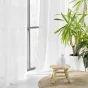 Voilage a oeillets 140 x 240 cm effet lainage Loulaine Blanc