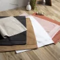 Tapis de bain 50 x 70 cm éponge unie garance camel Marron