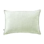 Housse de coussin 40 x 60 cm polyester imprimé + enduction vickie eucalyptus