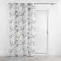 Voilage a oeillets 140 x 240 cm voile sablé imprimé Panis