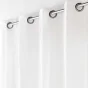 Rideau petite hauteur 135 x 180 cm coton/polyester recyclé Twily Blanc