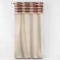 Lot de 2 Rideaux  tamisant en coton 140 x 240 cm Atlas Terracotta