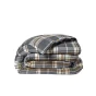 Housse de couette 260 x 240 cm flanelle imprimée felix minuit Bleu foncé
