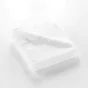 Serviette de toilette 50 x 90 cm éponge 600 gr Elegance Blanc