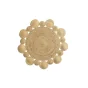 tapis rond déco (0) 90 cm jute ajouré Cordou