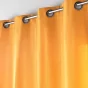 Rideau petite hauteur 135 x 180 cm coton/polyester recyclé Twily Jaune
